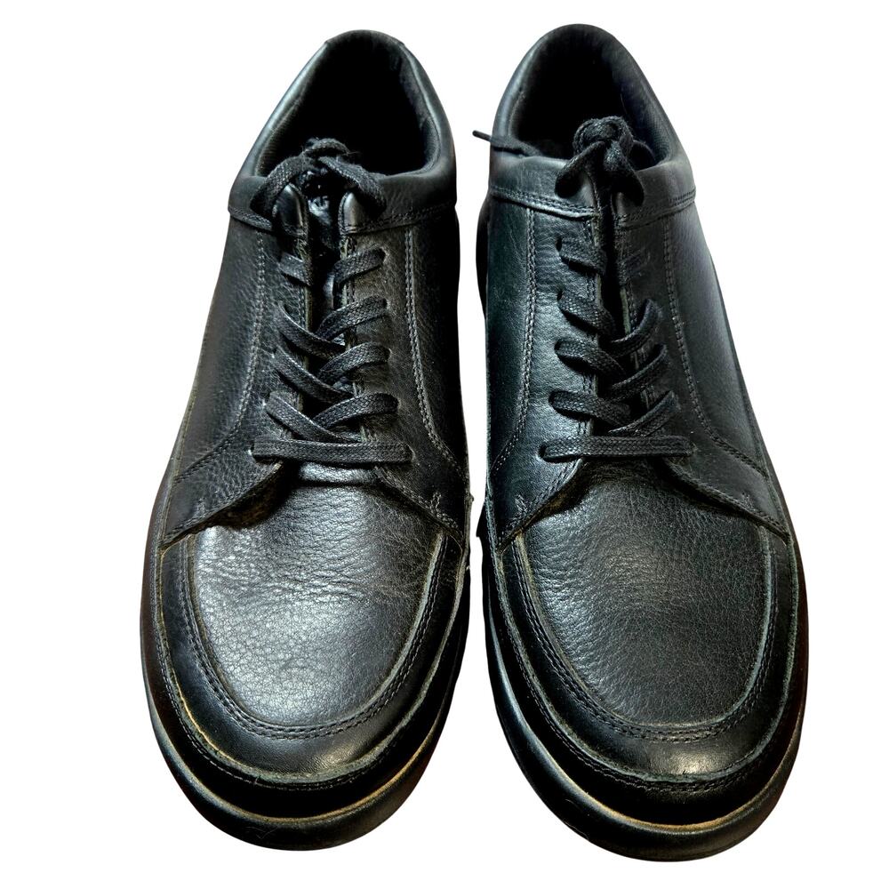 Rockport 12 M Leather Black Men's Casual Shoe Loafers Slip On 12M Medium